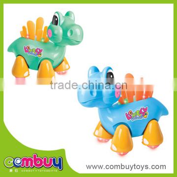 High quality plastic kids battery operated walking dinosaur toy