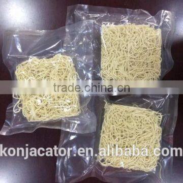 Konnyaku vegan instant noodles dried shirataki konjac pasta made from natural glucomannan powder