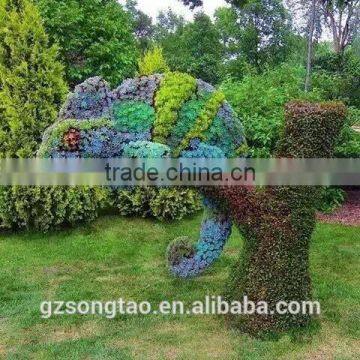 Factory Price Artificial Plant Statue New Design Artificial Animal Garden Grass Statue photo-2