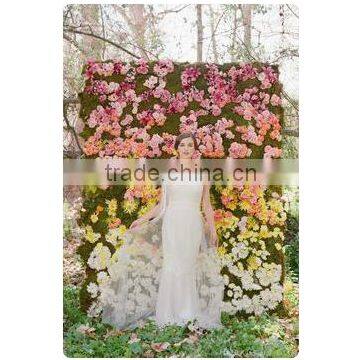 Factory Price Hot Products Artificial Flower Wall in Weeding or Stage for Decoration photo-4
