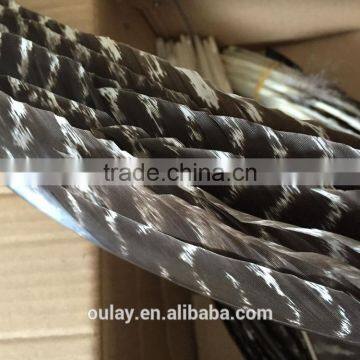 Full Size Colorful Treated Turkey Feathers Striped Feathers photo-3