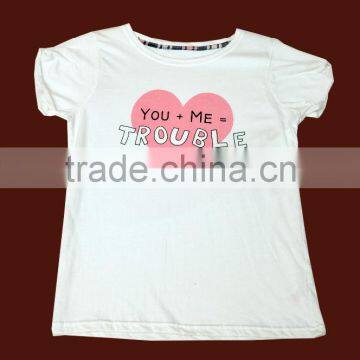 Women White Round Neck T-Shirt_100% Organic Cotton_Elegant Wear @ Best Deal Price photo-4