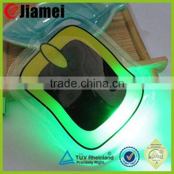 Promotional custom glow led electronic flashing badge