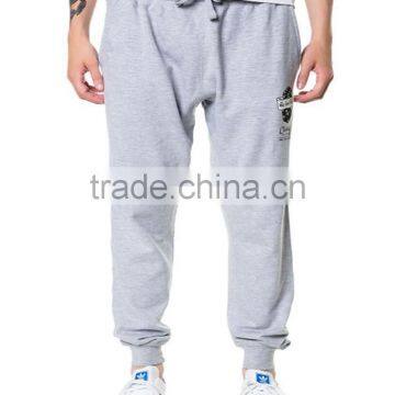 Grey Cotton Slim Fit Mens Jogger Manufacturer