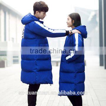 Lovers Warm Long Duck Down Jacket Korean Version Down Jacket 2016 photo-3