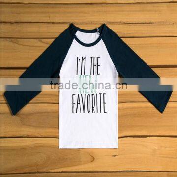 Wholesale Baby Girl Icing Comfort Colors Printing Designs Tops Boutique Kids Long Sleeve T-Shirt photo-2