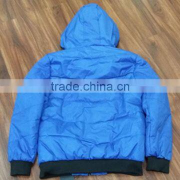 Cheap Padded Double Zipper Jacket Stock Clothes Wholesale photo-2