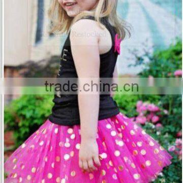 wholesale 3layer soft tulle pink tutu in stock