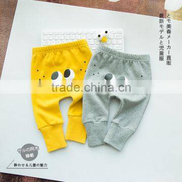 S33289W Lovely Cotton Children Pants Newborn Infant Boy Girl Pants