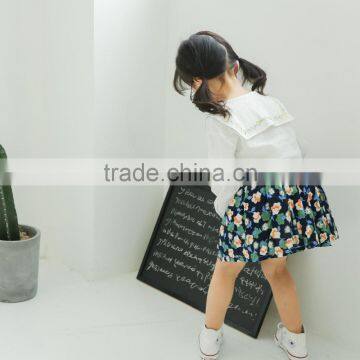 S16251A Hot Selling New Girls Boutique Floral Skirts photo-3