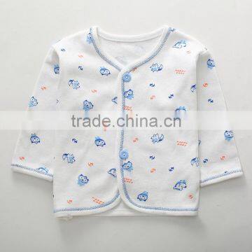Full Printing Knitted Long Sleeve New Born Baby Gift Set photo-2