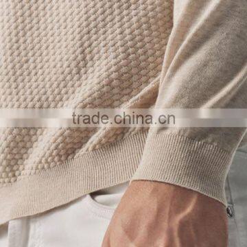 2017 Custom Made Cashmere Knitted Polo Neck Sweater for Men photo-6