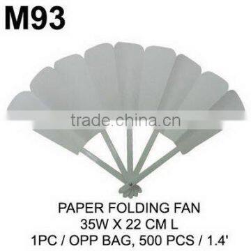 M93 PAPER FOLDING FAN