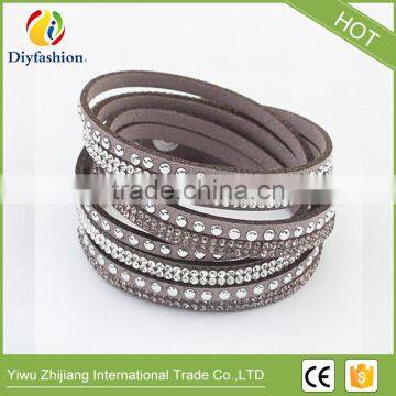 New Unisex Multilayer Leather Bracelet Christmas Gift Charm Bracelets Rivet Vintage Jewelry For Women And Man photo-5