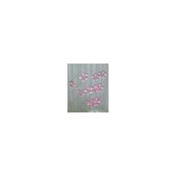 Light pink flowers for wedding crystal vase decor--HZW008