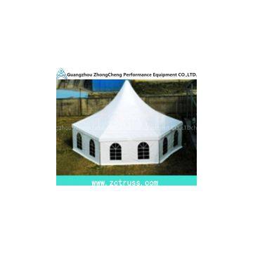 inflatable pagoda  aluminum pvc tent pop tent exhibition performance tent