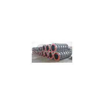 Professional Red Drainpipe Steel Concrete Pipe Mould dia 300mm