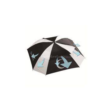 Double Canopy Golf Square Umbrella
