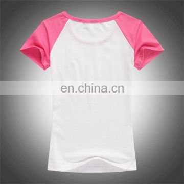 Best Prices special design womens half sleeve t-shirt in many style