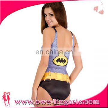Women Sexy Supergirl One-piece Swimming Suit photo-2