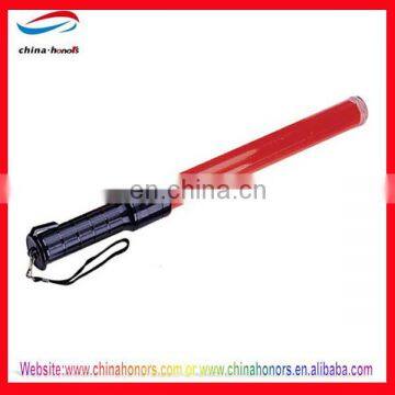 police traffic baton/police extendable baton/traffic baton with torch light