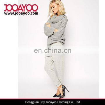 Fashion Women Ladies Plain Slim Sweat Cotton Pants