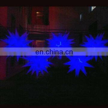 NB-ST3124 Many horns Cheap inflatable star for stage decoration