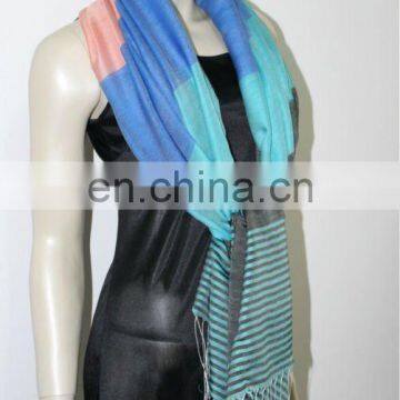 the hot buying colorful silk scarf (JDS-134 col.3#)