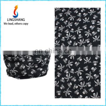 Ningbo fashion multifunctional headwear skull bandana hair headband