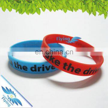 Silicone Bracelet for Music Festival Economic Girl Hand Band