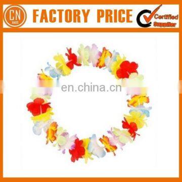 Wholesale Wreathe Lei Promotional Decorative Hawaii Flower Necklace Lei photo-2