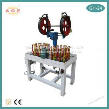 China braiding machine factory sell 24 Spindle High Speed Lace Braiding Machine