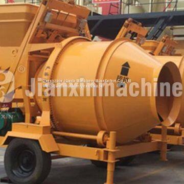 Drum concrete mixer