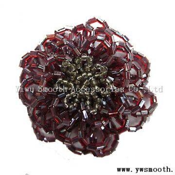 Fashion Decorative Rhinestone String Beads Flower Dresses Clothing DIY Accessories