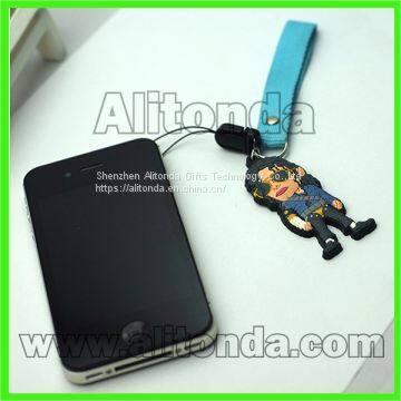 Custom Pvc Soft Cartoon Animal Figure Pendant for Bag Mobile Phone photo-5