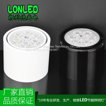 Surface Mounted-- LED Spotlight high power 5-12W Lonled Isolated and constant current Aluminum Case