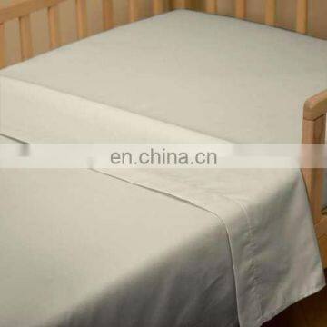 100 Cotton Bleached Hotel/hospital Single Plain Bed Sheet
