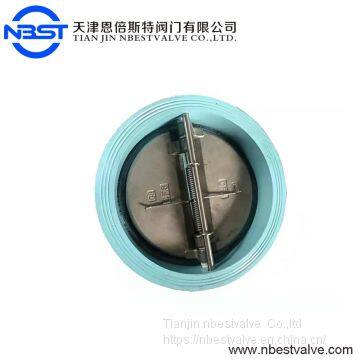 Cast iron air compressor butterfly check valve