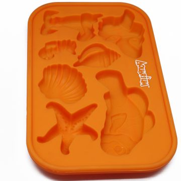 Silicone Food Grade Silicone Ice Cube Tray Molds