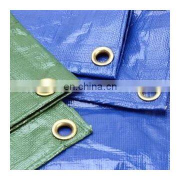 150 gsm PE Tarpaulin with copper Eyelet