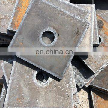 custom fabrication service steel plate cut SS400 metal cut pricing per ton