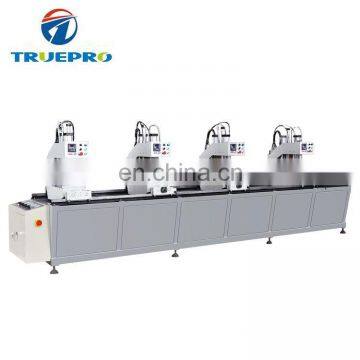 High precision PVC door and window manufacturing machine four-head seamless welding machine