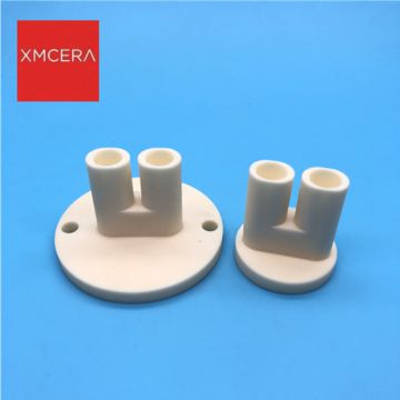 Xinxitec 99%Alumina ceramic bushing insulator  in semiconductor