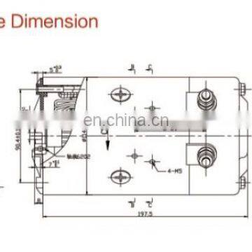 Hydraulic dc Motor 12v 2.2kw for Forklift Truck Pump