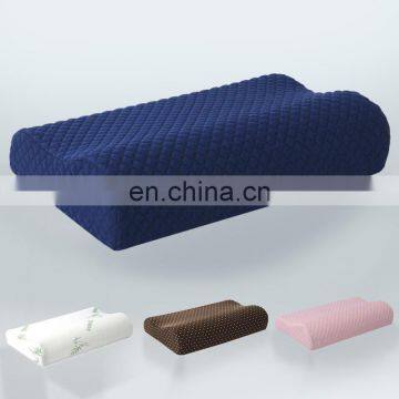 New Design Hotel Customized Pillow Slow Rebound Memory Foam Arched Pillow Bamboo Memory Foam Pillow for Sleeping