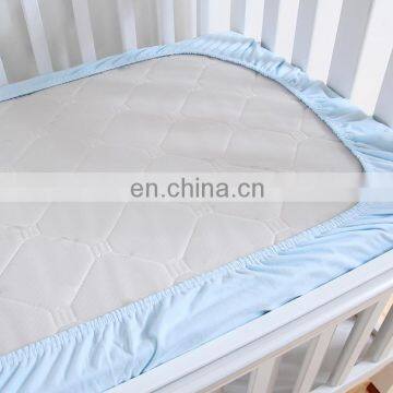 Tex-cel OEM 100% Cotton Jersey Fabric Printing Waterproof Crib Fitted Baby Bed Sheet photo-5