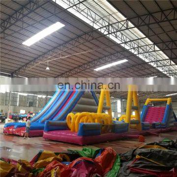 Mobile Airship Circle Inflatable Boom Camp Construction Big Obstacle Course for Kids photo-2