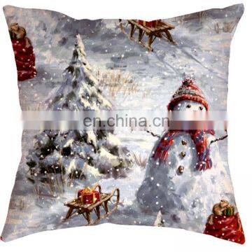 New Household Items Christmas Pillow Elk Pattern Fashion Cushion photo-3