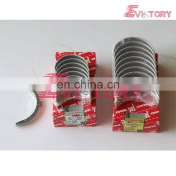 Truck spare parts 4JJ1 crankshaft bearing 4JJ1 main bearing set