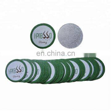 High Quality Embossed Aluminum Foil Lids for k Cup Coffee, k Cup Coffee Aluminium Foil Lids photo-3